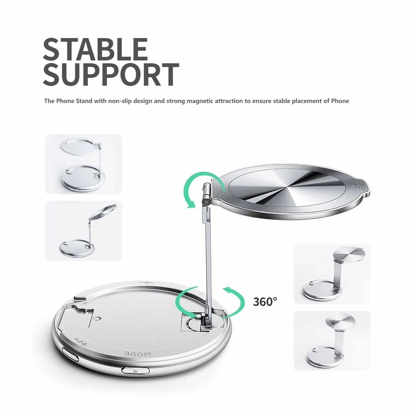 SirTech™ Magnetic Selfie Light – Perfect Lighting Anywhere