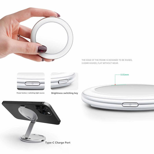 SirTech™ Magnetic Selfie Light – Perfect Lighting Anywhere